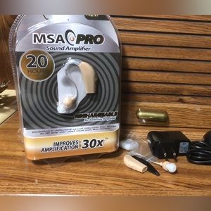 MSA Pro Sound Amplifier- new in box